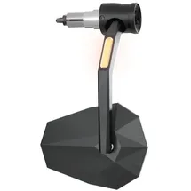 Highsider Lenkerendenspiegel mit LED Blinker Schwarz