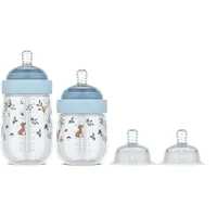 Mepal Mio babyflasche Set Forest Friends 4tlg. - blau