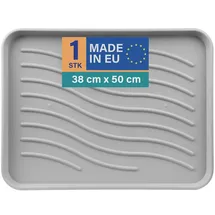 BestLivings Schuhabtropfschale 38 x 50 cm Grau