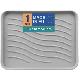 BestLivings Schuhabtropfschale 38 x 50 cm Grau