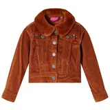 vidaXL Winterjacke Cognac 140