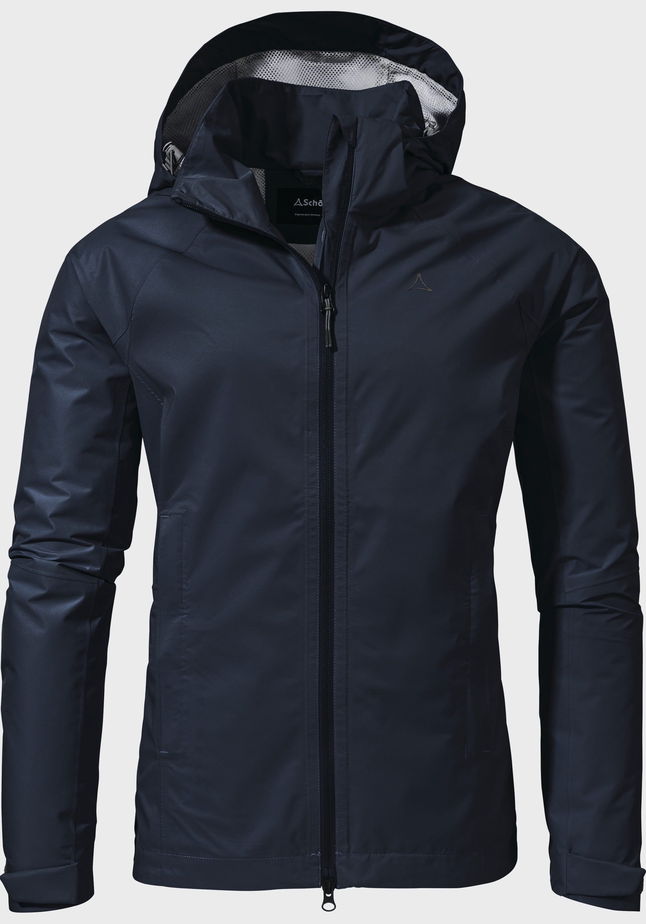 Regenjacke SCHÖFFEL "Jacket Easy XT L" Gr. 40, blau (8820, blau) Damen Jacken Sportjacken