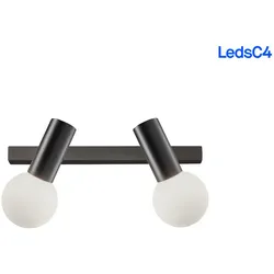 LEDS C4 BAD Wandleuchte MIST DOUBLE 2xE14, IP44, schwarz LEDS-05-8338-05-F9