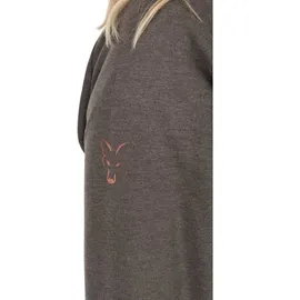 Fox International Reißverschlusspullover Braun XL
