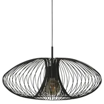 Fabas Luce Fassa 1-flg. 60 cm schwarz Metall