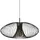 Fabas Luce Fassa 1-flg. 60 cm schwarz Metall