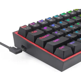 Redragon K617 RGB rote Schalter QWERTY