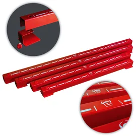 BULL'S Oky System O90 Dartmatte 90 cm Rot