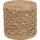 Beliani Pouf Geflecht 40 x 40 x 40 cm Beige
