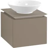 Villeroy & Boch Legato Waschtischunterschrank für ein Waschbecken | 1 Auszug | Breite 450 mm##Ohne Für Collaro 4A2138 (380 x 380 .. B56500VG