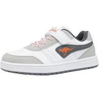 KangaROOS Jungen K-ca Shaggy Ev Sneaker, Vapor Grey Flame,