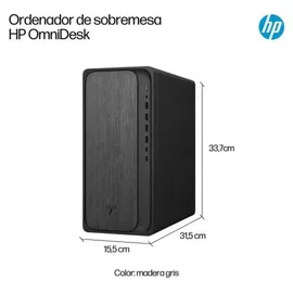 HP OmniDesk M02-0025ns AMD Ryzen 5 8500G 4,0 GHz 16 GB RAM 1 TB SSD Windows 11 Home