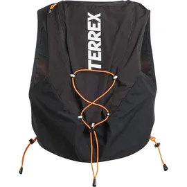 adidas Terrex Techrock 12 l Trailrunning-Weste Black / White / Impact Orange M