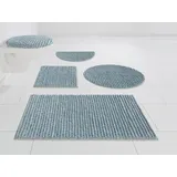 MY HOME Badematte »Renat«, Badvorleger, Badezimmer Teppich, Scandi«, fußbodenheizungsgeeignet-schnell trocknend, Badteppich, Badgarnitur, in Pastell, waschbar