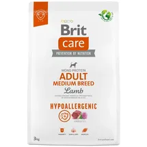 Brit Hypoallergen Adult Medium Breed Lamm 3 kg