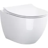 Primaster Pandora Wand-WC mit WC-Sitz Weiß