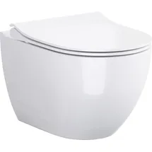 Primaster Pandora Wand-WC mit WC-Sitz Weiß