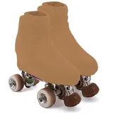 AQUILONE Unisex 100 DEN Überziehsocke für Rollschuhe, Inlineskates & Schlittschuhe, blickdichter, reißfester & elastischer Überzug für Schlittschuhe, Made in Italy, 1 Paar, Größe: 28-42 - 39-42
