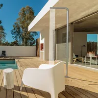 Four & more Designer Gartendusche aus 316 Edelstahl Modell