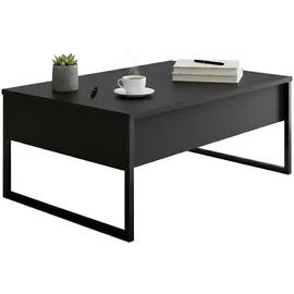 Dmora Canis Schwarz Metall 90 x 60 x 40 cm