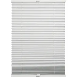 SCHÖNER WOHNEN-Kollektion Plissee »Thermo Plissee Ella«, verdunkelnd, mit Bohren, verspannt, verschraubt, energiesparend, Thermo Rückseite SCHÖNER WOHNEN-KOLLEKTION weiß 130 cm