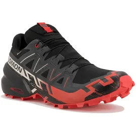 Salomon Speedcross 6 Gore-Tex Herren Black/Fiery Red/Almond Milk 45