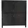 Rikta 75 x 82,5 x 35 cm Grau / Schwarz