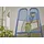 Garden Pleasure Eckregal Ekko 48 x 48 x 180 cm Blau