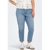 ONLY CARMAKOMA Damen, Caremilystretch HW STR ANK DNM CRO1 Noos, Light Blue denim), 44W x 32L - 44W / 32L