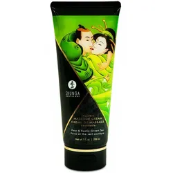 Gleitmittel Booster Massage Creme Shunga Kissable Birne und Grüner Tee 200ml