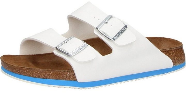 Produktbild Birkenstock Arizona SL Pantolette blau|weiß 47 EU