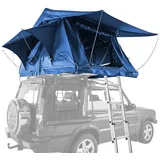 Prime Tech Dachzelt Wasteland XL, Personen: 3 blau 180 cm x 240 cm x 130 cm