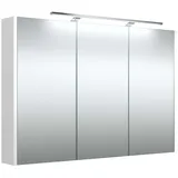 welltime Badezimmerspiegelschrank »Joy«, Breite 78 cm, mit 2 Türen, mit LED, IP 44, weiß