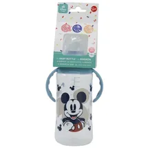 Disney Mickey Mouse Babyflasche 360 ml Silikon-Sauger mit 3 Positionen & Anti-Kolik-System