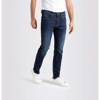 MAC Arne Pipe enge Stretch-Jeans in dark blue Waschung-W40 / L30