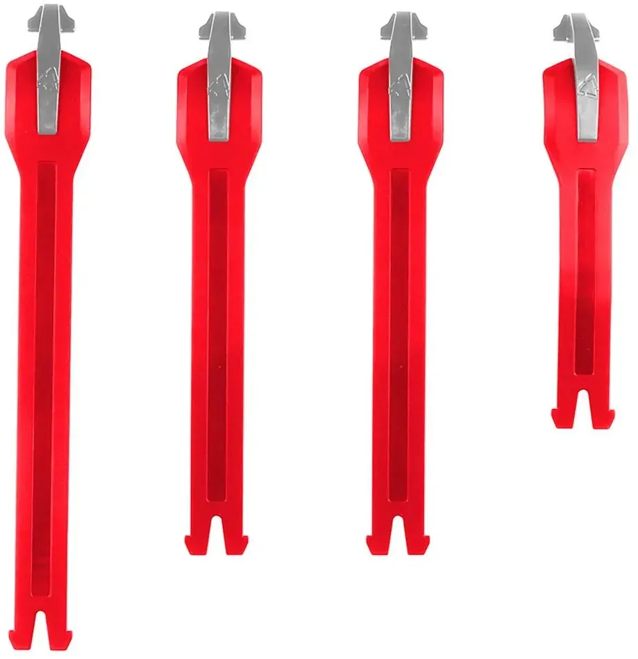 Leatt Gpx 5.5 Flexlock Riemen-set - Red - One Size