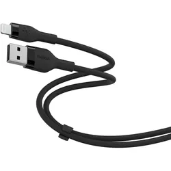 Belkin Flex Lightning/USB-A, Apple zert., 1m, schwarz