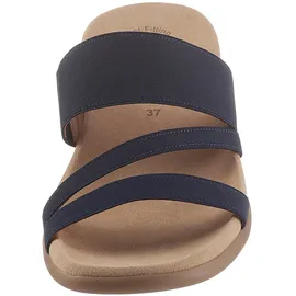 Gabor Pantolette, Damen, Gr. 44 blau Schuhe Pantolette