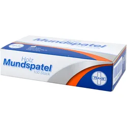 Mundspatel Holz Karton