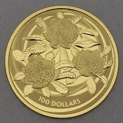 Goldmünze 1oz Waratah 2022 Wildflowers of Australia (Australien)
