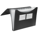 FolderSys Fächermappe 7 Fächer schwarz