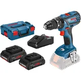 Bosch GSB 18V-28 inkl. 2 x 4,0 Ah + L-Boxx