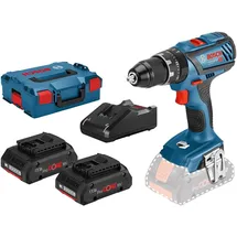 Bosch GSB 18V-28 inkl. 2 x 4,0 Ah + L-Boxx