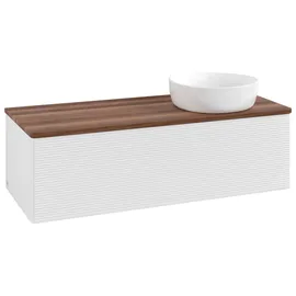 Villeroy & Boch Antao Waschbeckenunterschrank L34_1, 1200x360x500 mm, Holz, Warm Walnut