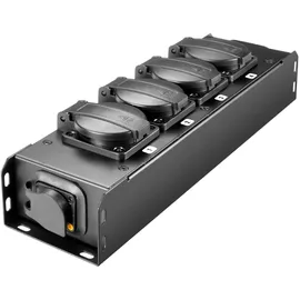 Adam Hall Cables PRO PORT 4 T Stromverteiler 4 x IP54 Schuko out & IP65 in/out