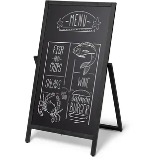 Showdown Displays Showdown Kundenstopper Flip 55x105cm sw