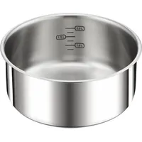 TEFAL INGENIO Preference Kochtopf 20 cm, Induktion, Edelstahl, stapelbar, spülmaschinenfest L8983004 - Silber