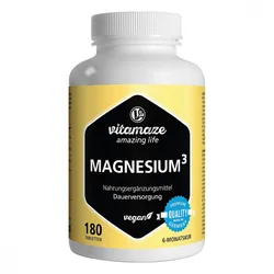 Vitamaze MAGNESIUM 350 mg Komplex Citrat/Oxid/Carbon.vegan