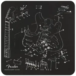 Fender Mousepad Exploded Strat - Mousepad