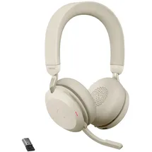 JABRA Evolve2 75 USB-A MS Teams beige